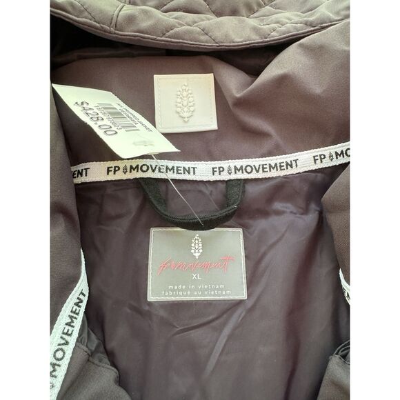 Free People Women's All Prepped Ski Jacket Black NEW $428 Size XL - Picture 5 of 9